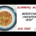 moroccan chickpea soup maker recipe slimming world