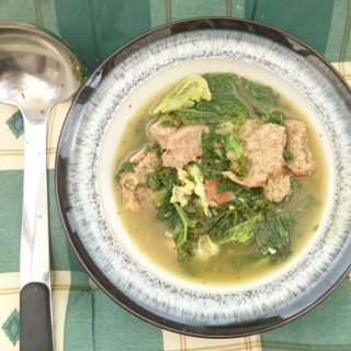 Antonio Carluccio Inspired Healthy Italian Kale, Cheese & Bread Poorman's Soup Recipe - Serves 4