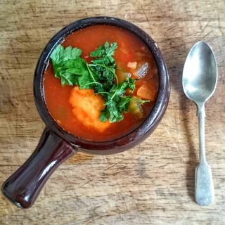 Delicious Rosemary, Fish, Chickpea & Tomato Soup - Syn Free Slimming World Friendly