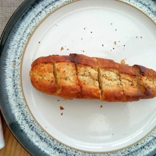 Frylight garlic bread