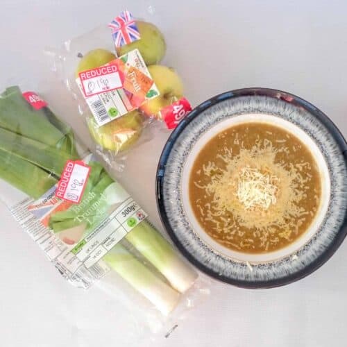 Slimming World Cheap & Delicious Recipe: Leek, Apple & Cheddar Soup Approx 12p Per Portion