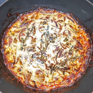 Syn Free Slimming World Bacon & Mushroom Frittata Recipe