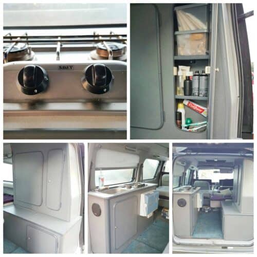 The Mazda Bongo Campervan Kitchen Tour