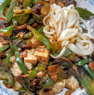 Slimming World 2 Syn Tofu Vegetable Stir Fry - Serves 1 (Vegetarian)