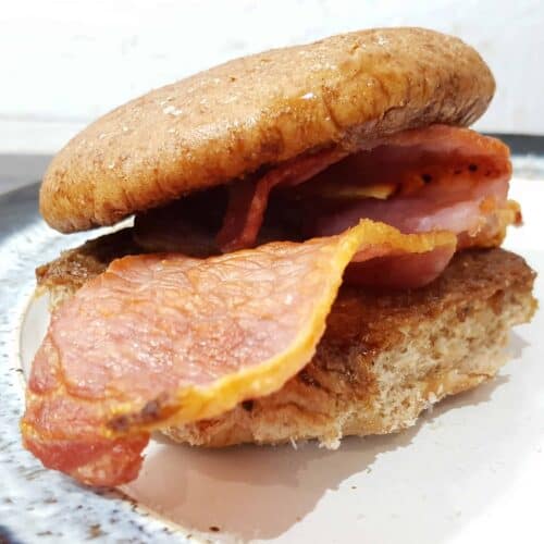 Syn Free Bacon & Oxo Gravy Sandwiches - Slimming World Recipe