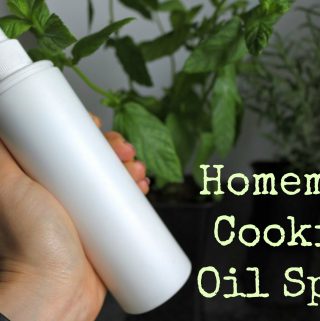 homemade cooking oil spray