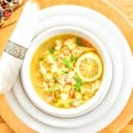 Syn Free Leftover Christmas Turkey, Ginger & Lemon Soup