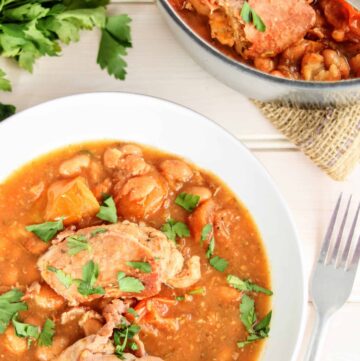 Slimming World Syn Free Chicken, Bacon & Bean Casserole