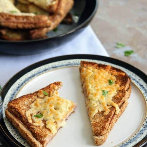 Slimming World Syn Free Croque Monsieur (Cheese & Ham Sandwich)