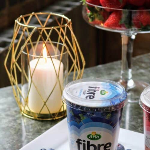arla fibre yogurt press day