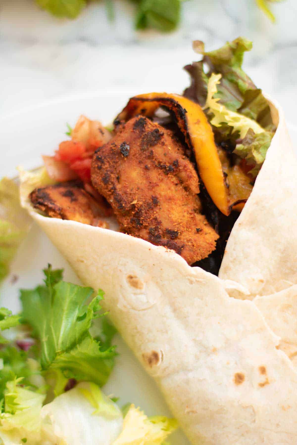 slimming world chicken fajitas