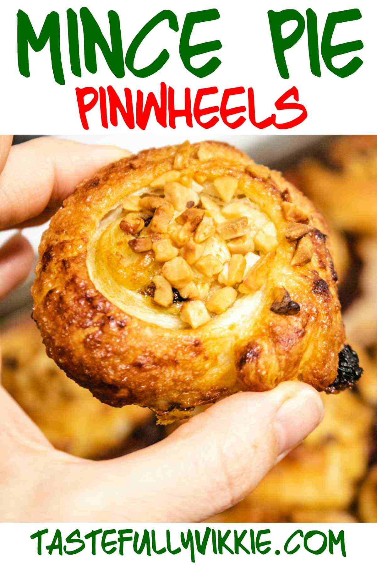 how to make puff pastry mince pie pinwheels