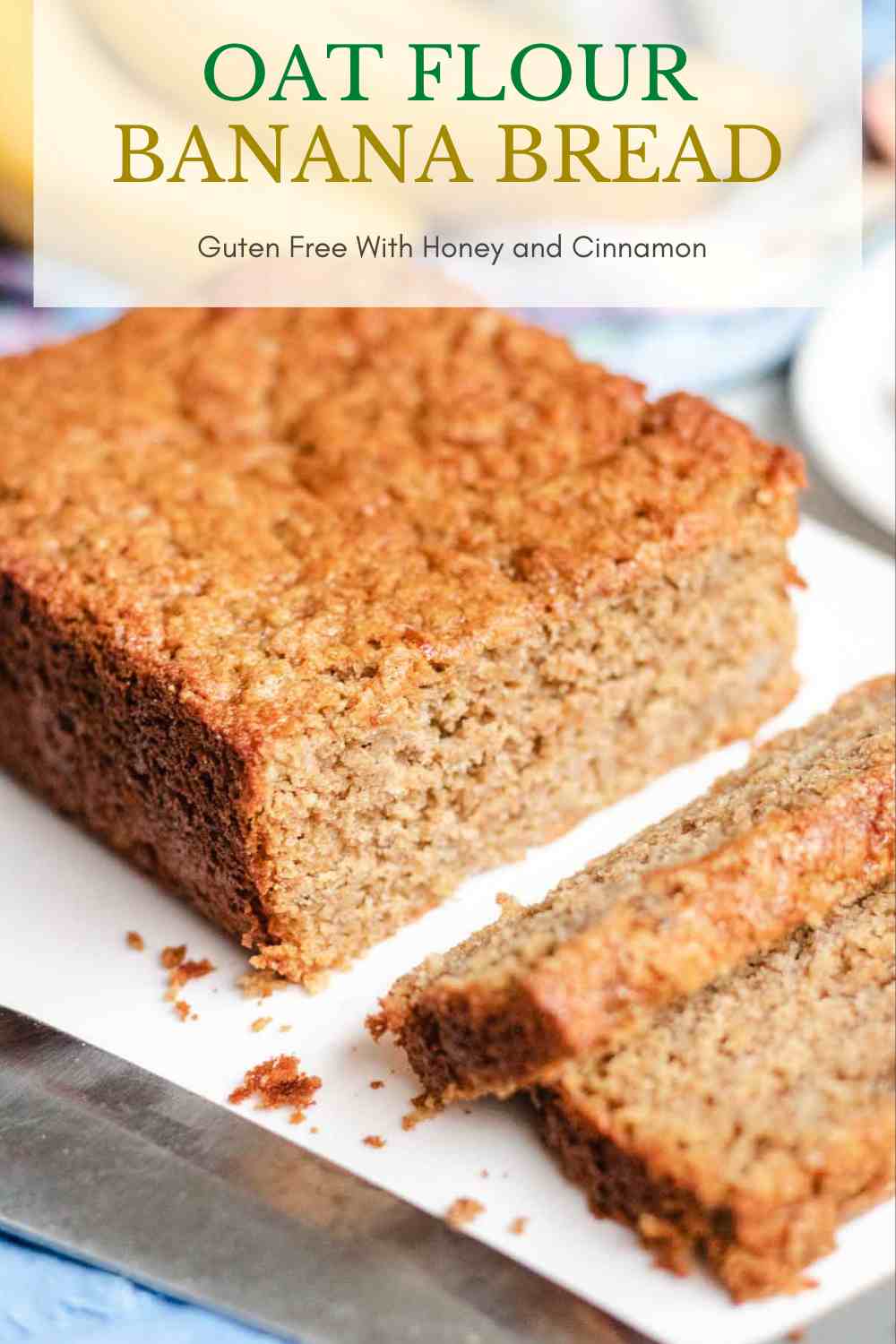 how to make gluten free oat flour banana bread